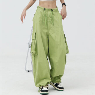 Extra Baggy Skater-Style Japanese Retro Long Cargo Pants