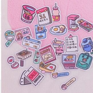 Kawaii Work Stickers Set